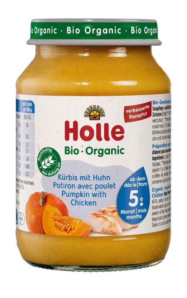 Produktfoto zu Kürbis mit Huhn (ganzer Karton)