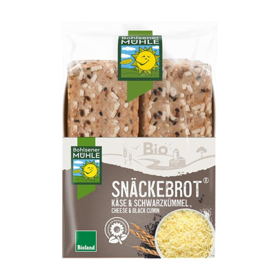 Produktfoto zu Snäckebrot Käse Schwarzkümmel