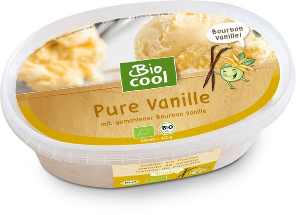 Produktfoto zu NEU: Vanille Eis 'Pure Vanille' - im günstigen Familienbecher!