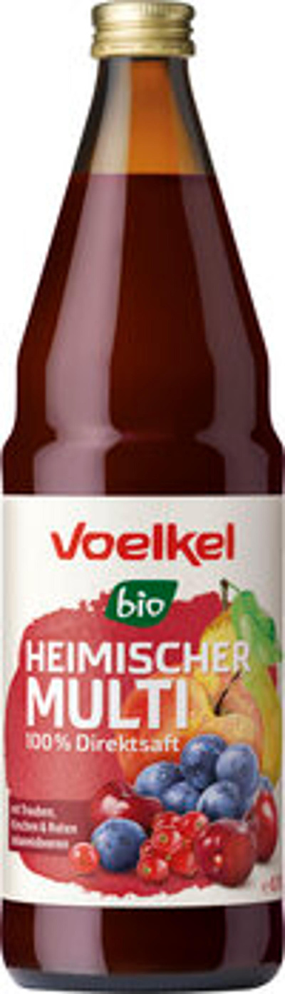 Produktfoto zu Heimischer Multi-Saft Traube Kirsche Flasche