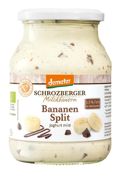 Produktfoto zu NEU: Joghurt Bananen Split