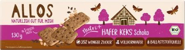 Produktfoto zu Hafer Nutri Keks Schoko