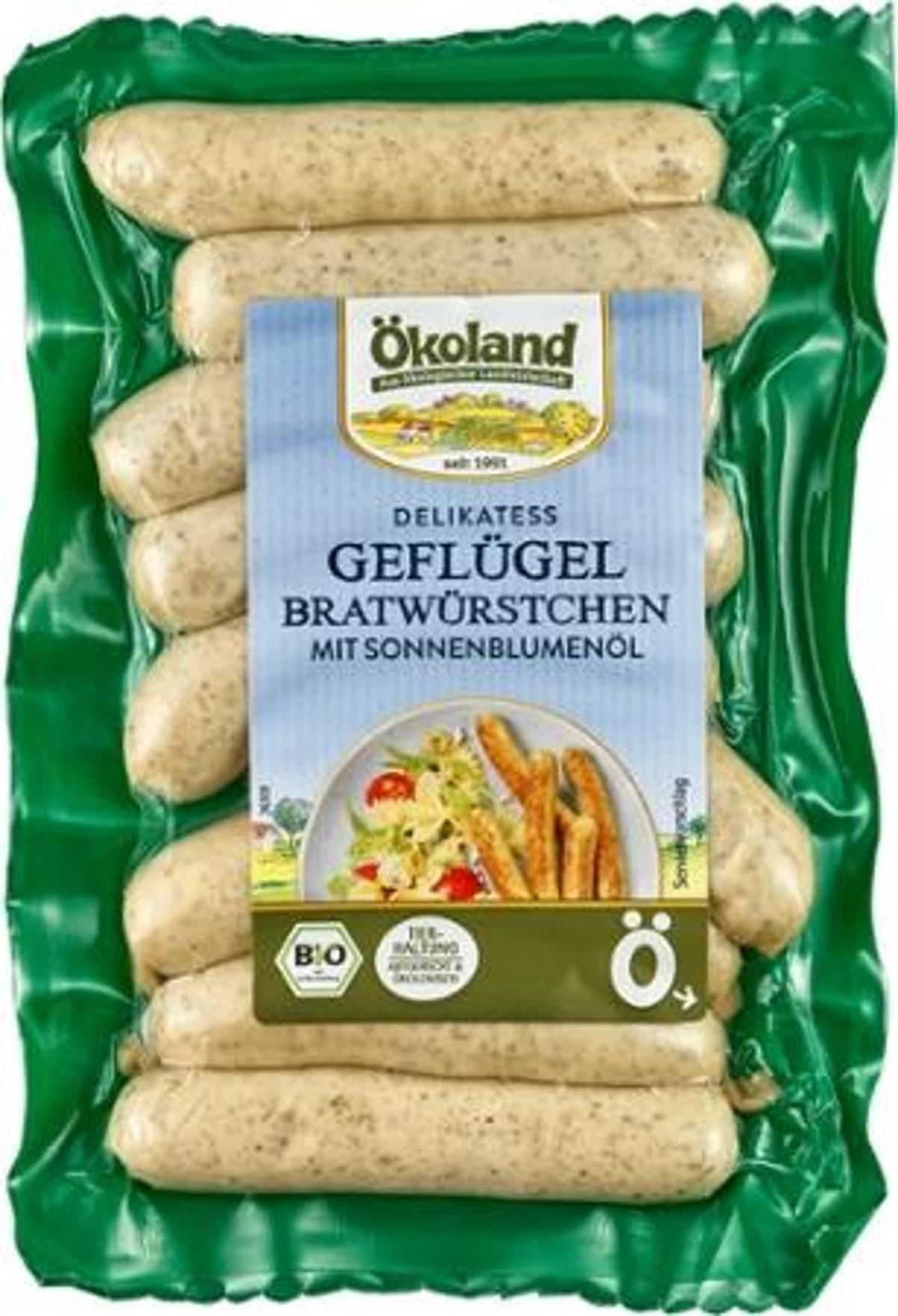Delikatess Geflügel Bratwürstchen