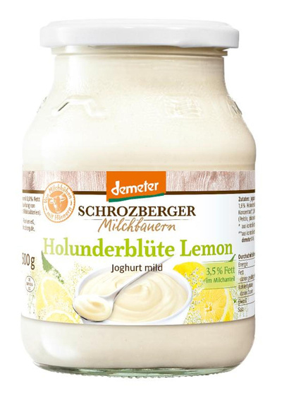 Produktfoto zu NEU: Joghurt Holunderblüte Lemon