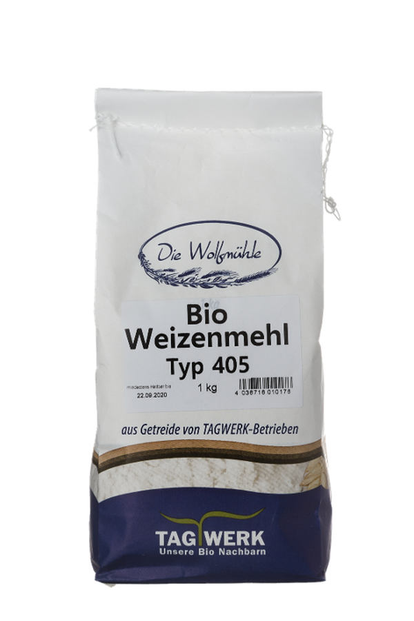 Produktfoto zu Weizenmehl Typ 405 regional