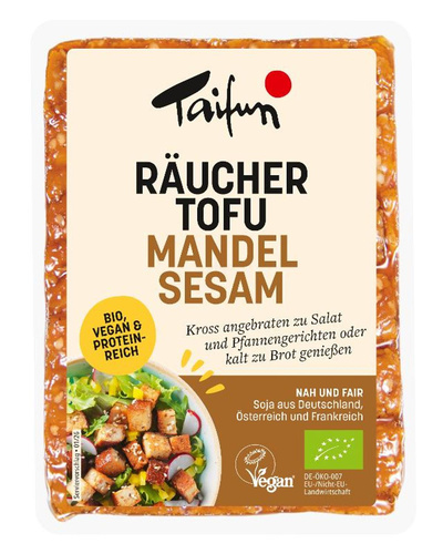 Produktfoto zu Räuchertofu Mandel Sesam