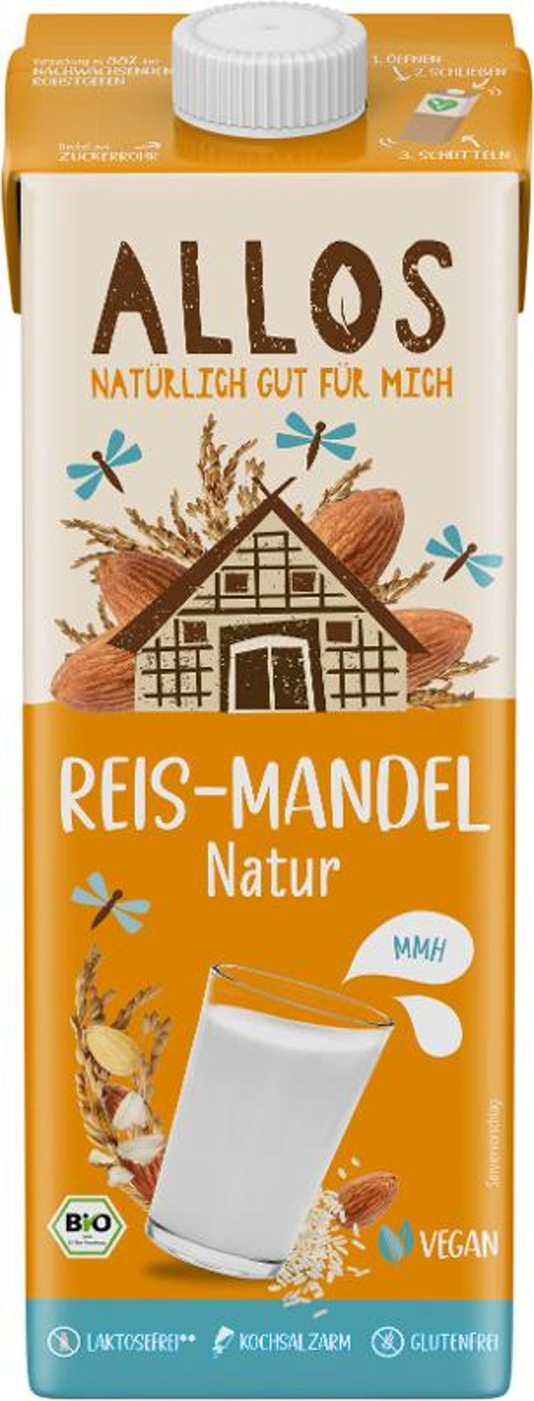 Produktfoto zu Reis Mandel Drink Naturell