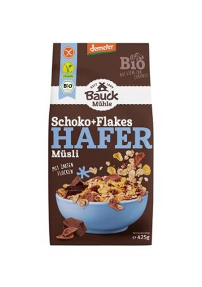 Produktfoto zu Schoko + Flakes Hafer Müsli