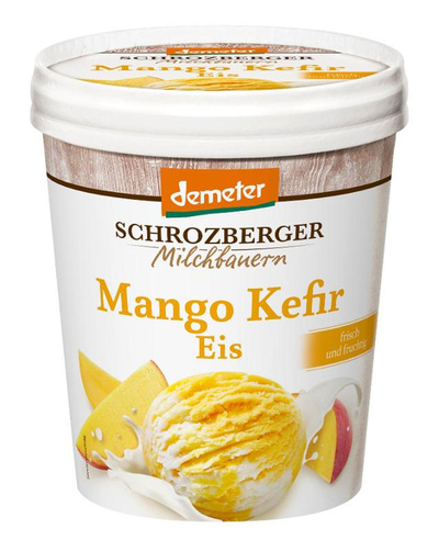 Produktfoto zu NEU: Mango Kefir Eis