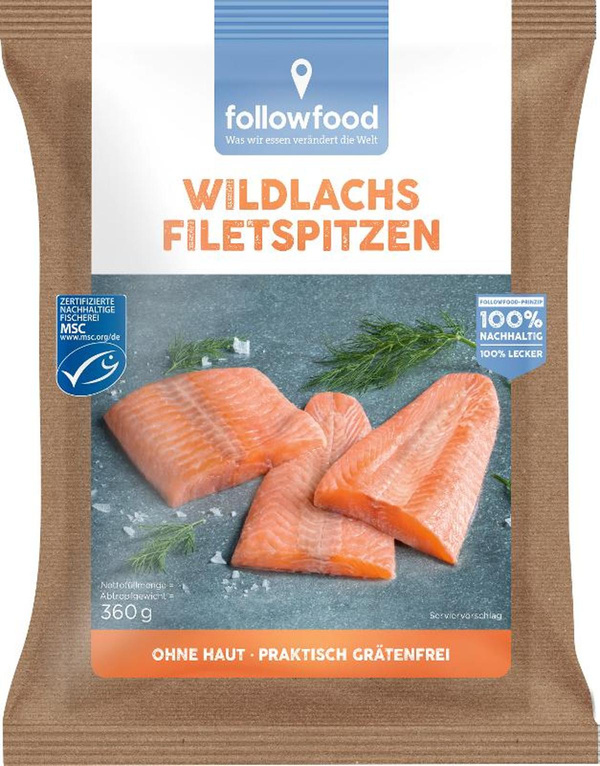 Produktfoto zu Wildlachs Filetspitzen TK