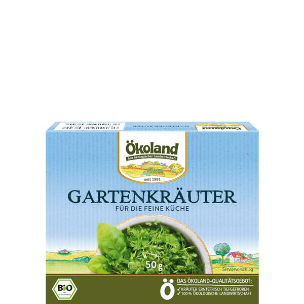 Produktfoto zu Gartenkräuter fein gehackt TK