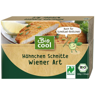 Produktfoto zu NEU: Hähnchenschnitte Wiener Art TK