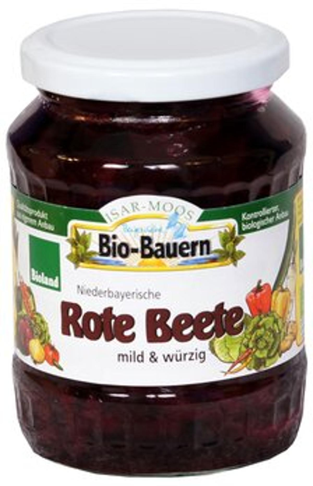 Rote Bete in Scheiben