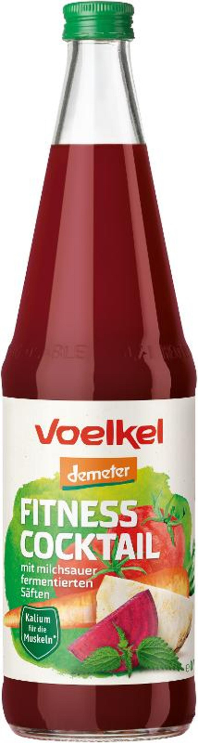 Produktfoto zu Gemüsesaft Fitness - Cocktail Flasche