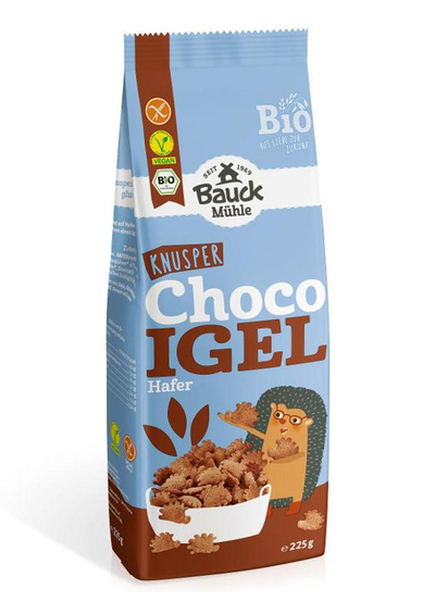 Produktfoto zu Knusper Choco Igel Hafer glutenfrei