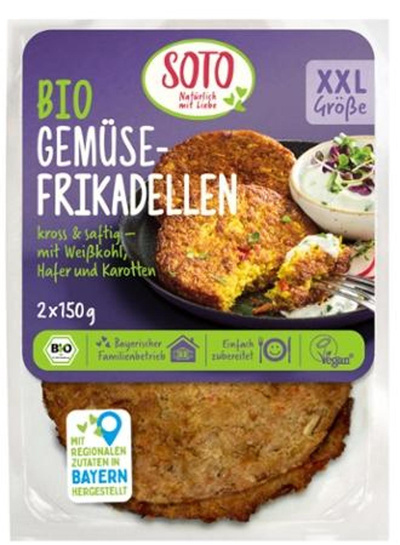 Produktfoto zu NEU: Gemüse Frikadellen