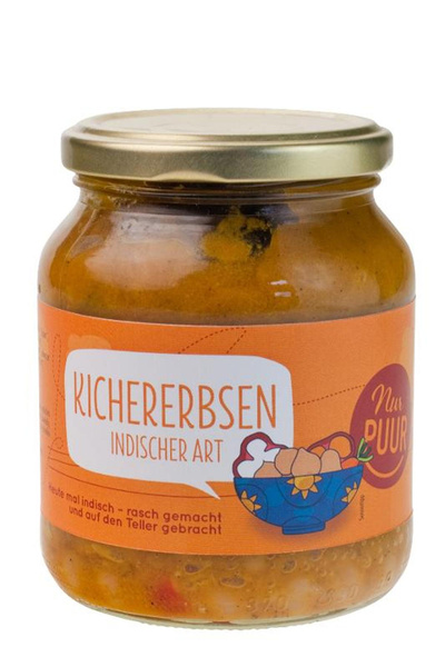 Produktfoto zu NEU: Kichererbsen Indischer Art - Einführungspreis! statt 3,69 €