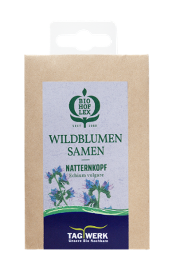Produktfoto zu Wildblumensamen Natternkopf aus der Region!