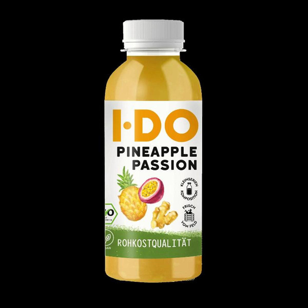 Produktfoto zu Frischer Rohkostsaft Pineapple Passion (gekühlt)