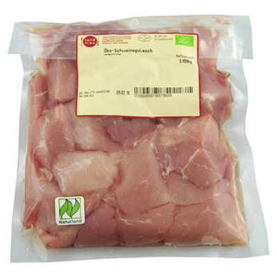 Produktfoto zu Schweine Gulasch geschnitten