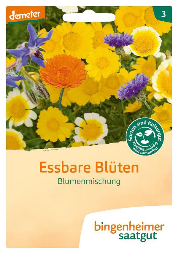 Produktfoto zu Samen: Essbare Blüten