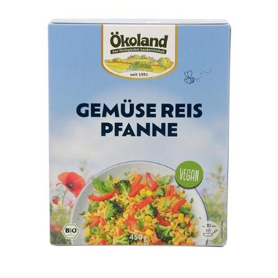 Produktfoto zu Gemüse Reis Pfanne