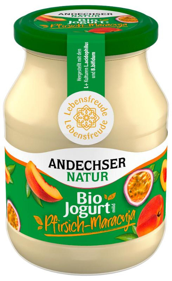 Produktfoto zu Joghurt Pfirsich Maracuja