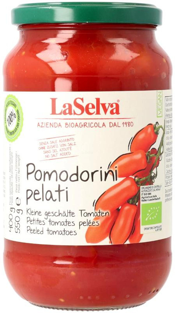 Produktfoto zu Pomodorini Pelati La Selva