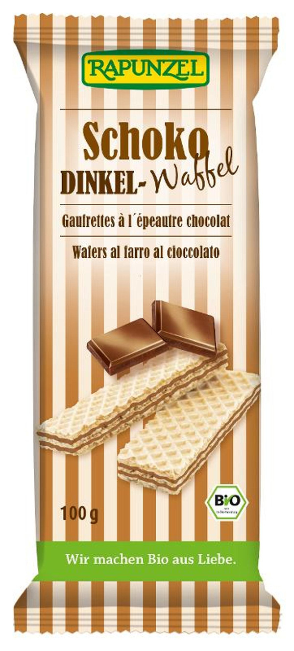 Produktfoto zu Schoko Dinkel Waffeln