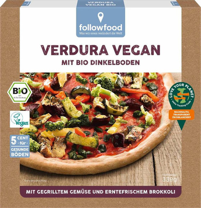 Produktfoto zu Dinkel Pizza Verdura