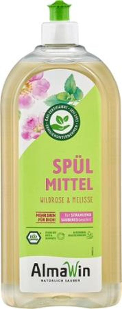 Produktfoto zu Handspülmittel Wildrose Melisse - günstige Vorratsflasche!