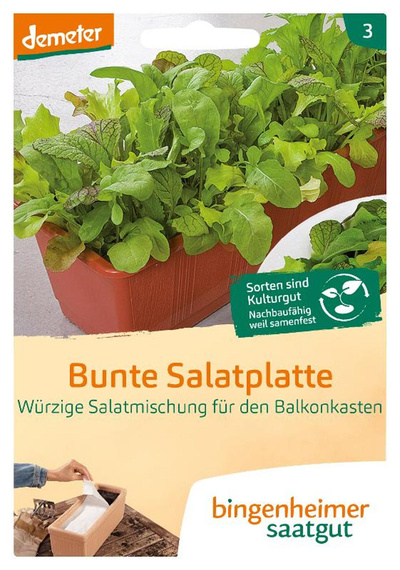Produktfoto zu Samen: Bunte Salatplatte