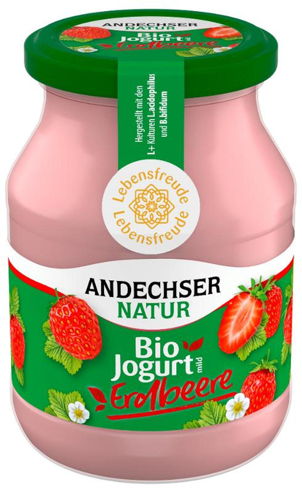 Produktfoto zu Joghurt Erdbeere