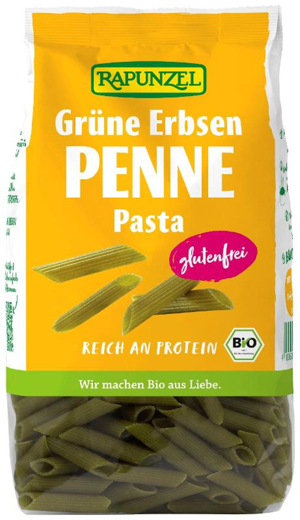 Produktfoto zu Grüne Erbsen Penne