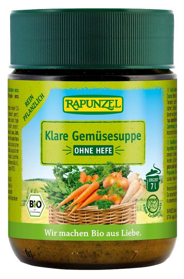Produktfoto zu Klare Suppe ohne Hefe (ganzer Karton)