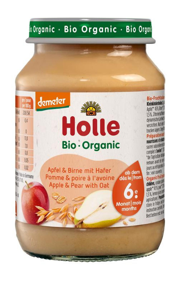 Produktfoto zu Apfel und Birne mit Hafer  (ganzer Karton)