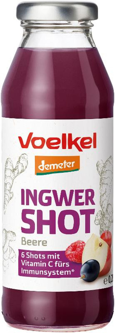 Produktfoto zu Shot Ingwer Beeren