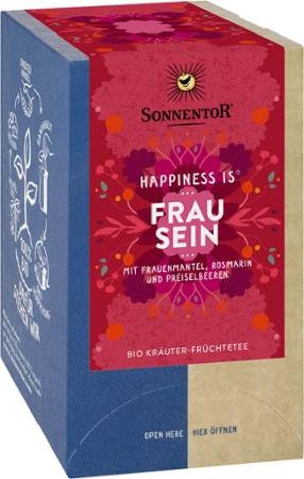 Produktfoto zu Happiness Tee Frausein