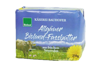 Produktfoto zu NEU: Allgäuer Fassbutter