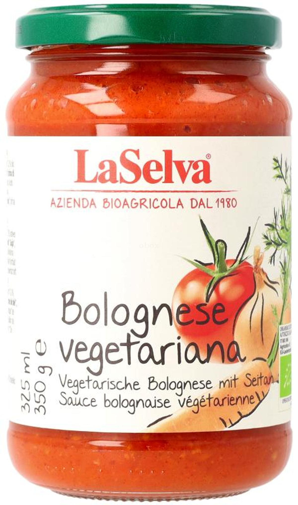 Produktfoto zu Bolognese Vegetaria - Tomatensauce mit Seitan!