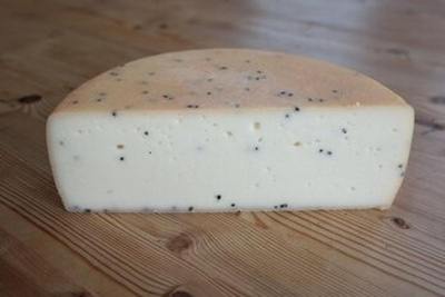 Produktfoto zu Creuzburger Schwarzkümmel Ziegenkäse