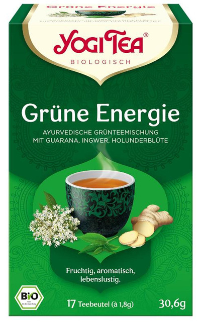 Produktfoto zu Yogi Tea Grüne Energie