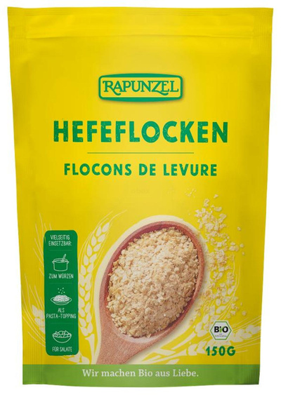 Produktfoto zu Hefeflocken Rapunzel - statt 5,99 €