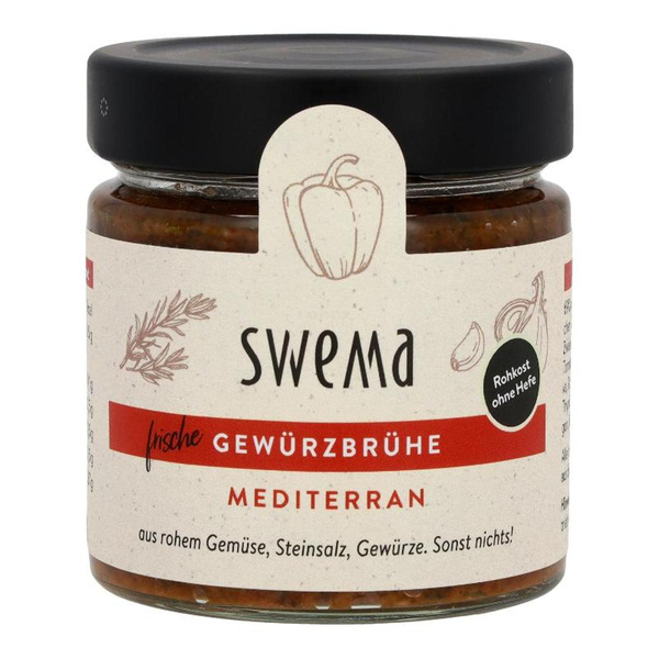 Produktfoto zu Frische Gemüsebrühe mediterran - roh + hefefrei