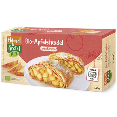 Produktfoto zu Apfelstrudel - lecker mit Vanilleeis!