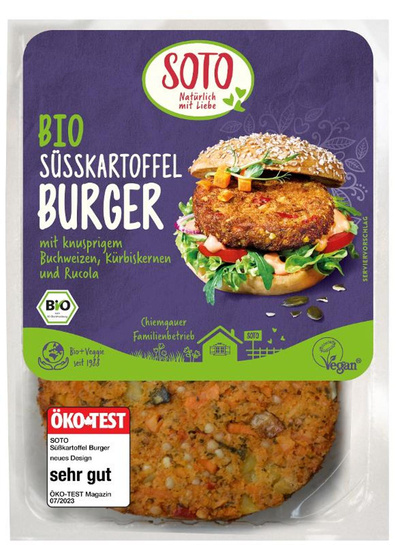 Produktfoto zu Süßkartoffel Burger