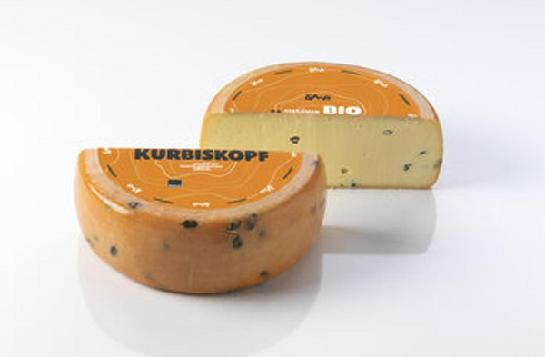 Produktfoto zu Kürbiskopf - aus Allgäuer Bioland-Milch