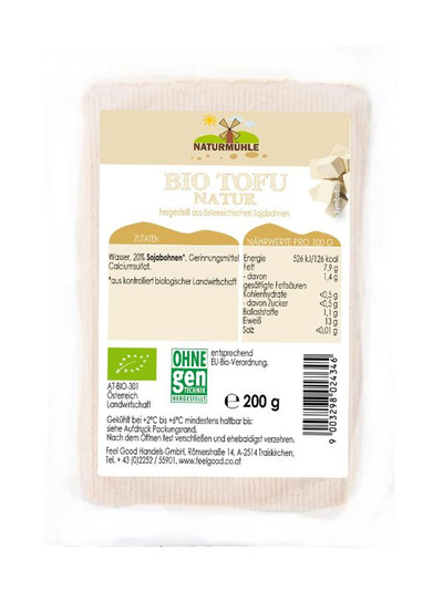 Produktfoto zu Tofu natur (ungekühlt haltbar!)