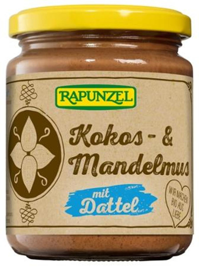 Produktfoto zu Kokos- & Mandelmus mit Dattel - 'Bestes Bio' 2020