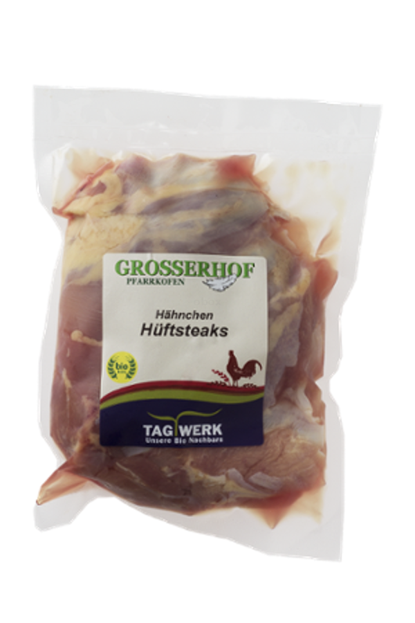 Produktfoto zu Hähnchensteaks -  bitte Info zum MHD beachten!